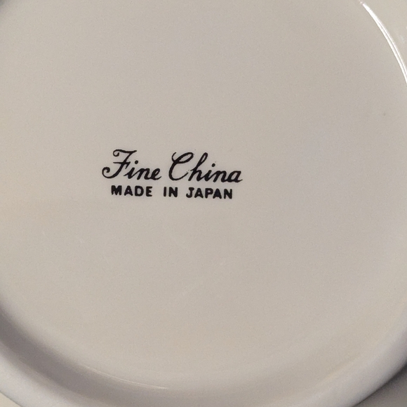 Vintage 1980s Fine China Of Japan Sugar & Cream Serving Set - Picture 7 of 12